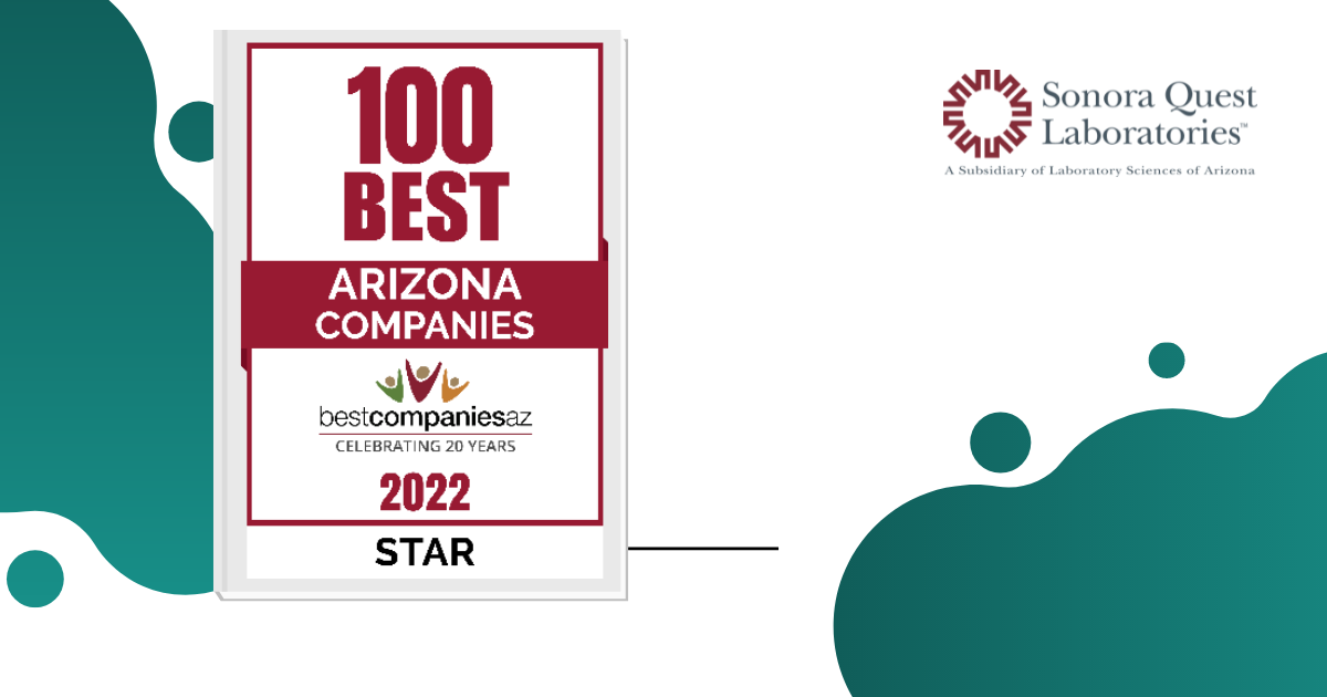 Sonora Quest Named 100 Best Arizona Companies in 2022 by